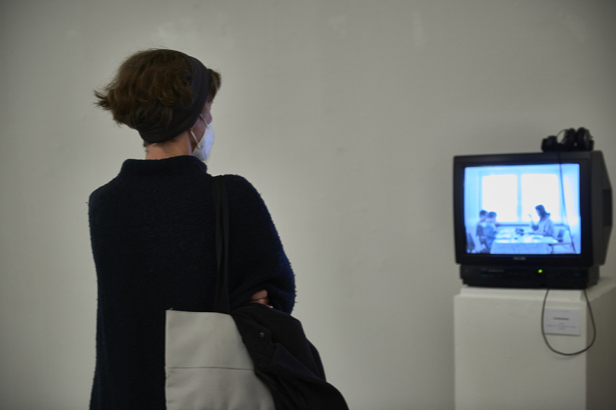 Kim Dotty Hachmann - Familienbetrieb - und im Kabinett das Fotoprojekt - Perspektiven einer Ausstellung - Vernissage